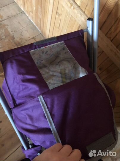 Детские зимние санки коляска фирмы Ника