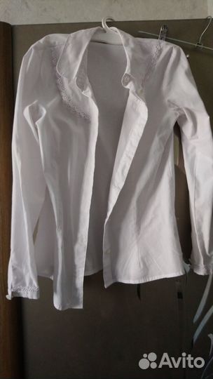 Рубашка белая для девочки