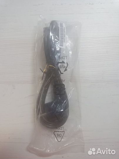 Кабель питания для компьютера и DVI