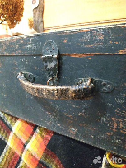 Сундук чемодан старинный Ретро Винтаж