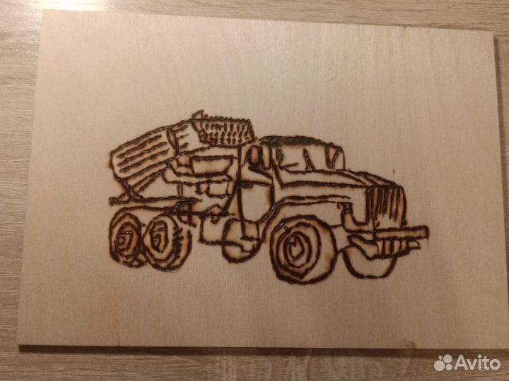 Поделка выжигание