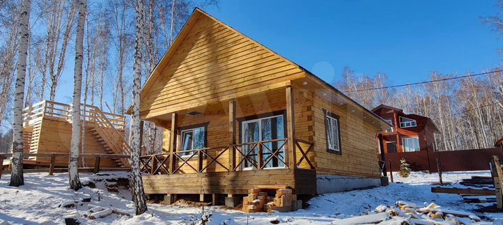 Дом 122,8 м² на участке 10 сот.