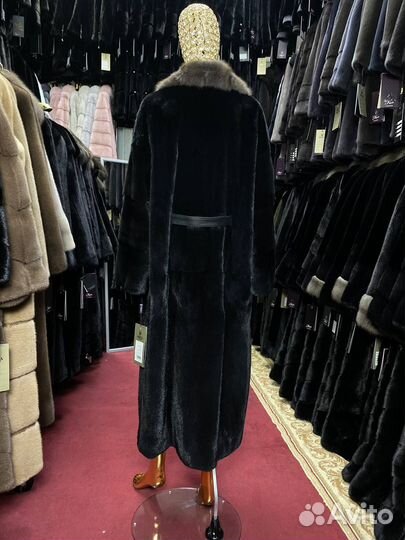 Шуба из Премиальной норки BlackGlama