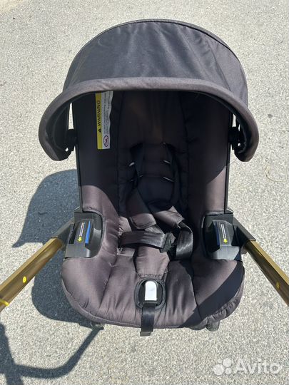 Коляска автокресло на колесах roller, doona, foofa
