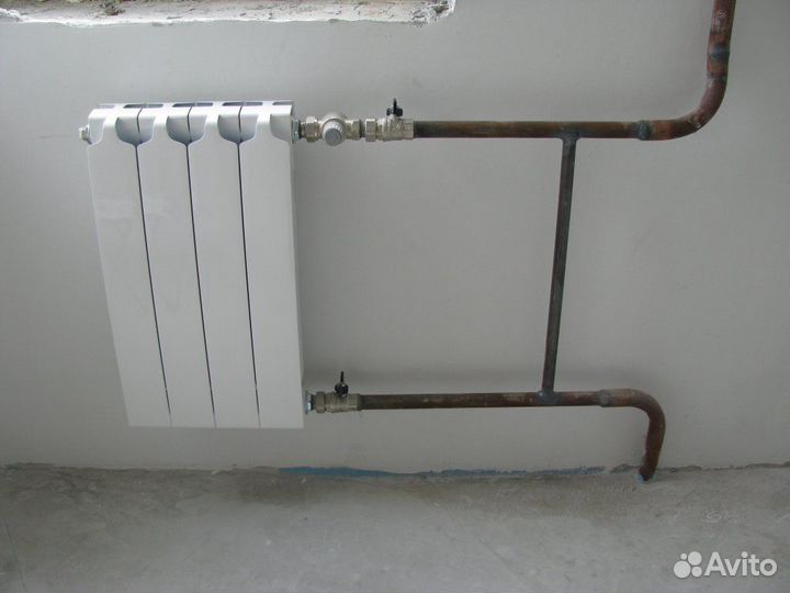 Установка батарей, полотенцесушителей. Щёлково