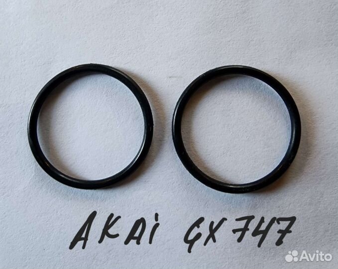Akai GX 747 пасики на натяжители ленты