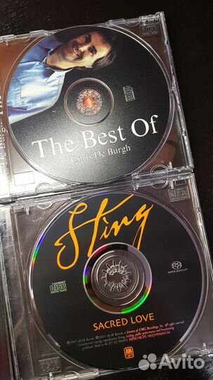 CD диски Sting, Chris DE Burgh