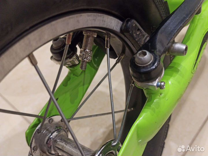 Велокат детский puky б/у зелёный