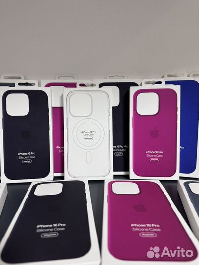 Оригинальный чехол iPhone 16 Pro / Pro Max