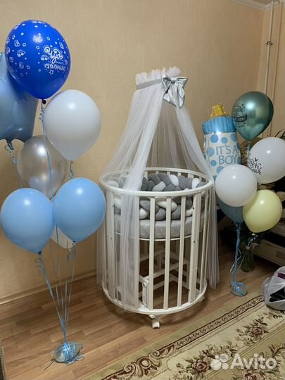 Детская кроватка трансформер 7 в 1