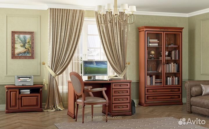 Тумба тв малая Джоконда орех Миассмебель