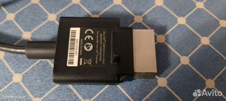 AV-кабель композитный для xbox 360/Xbox 360 Slim