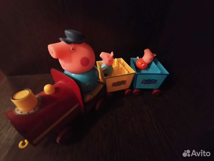 Паровозик Свинка Пеппа Peppa Pig