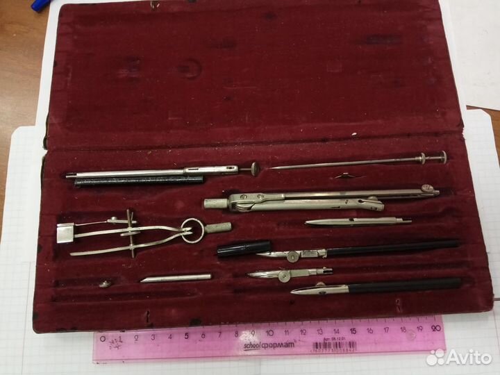 Готовальня времен СССР (Ретро)