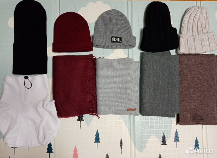Шапки, шарфы