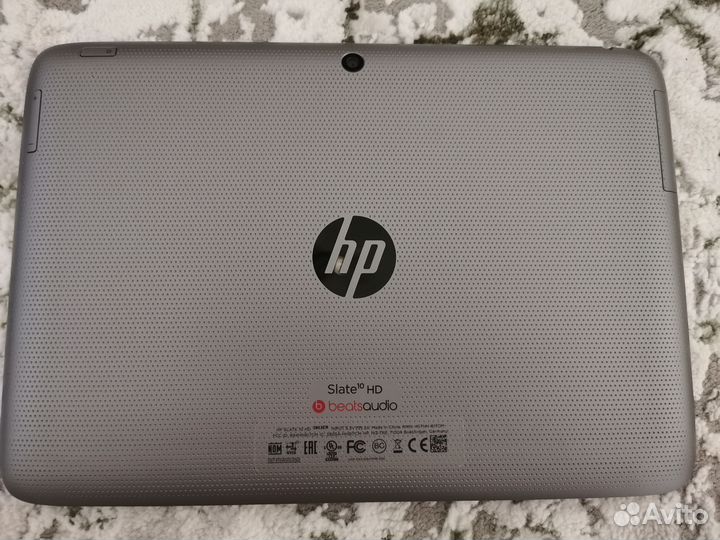 Планшет HP slate 10