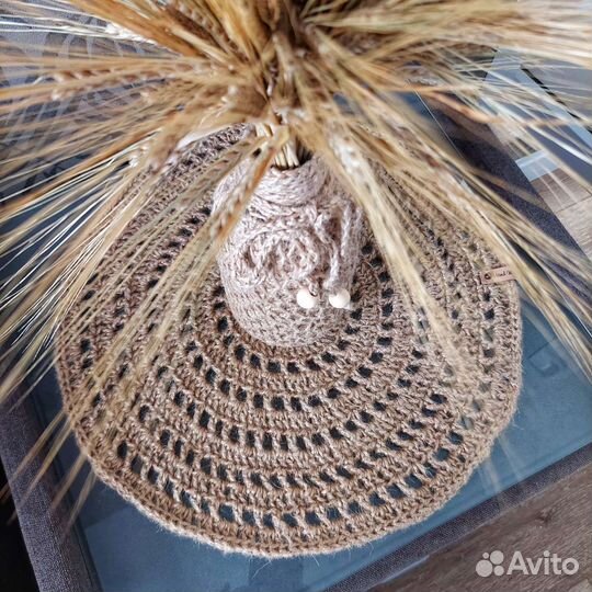 Салфетка из джута в скандинавском стиле, 40 см