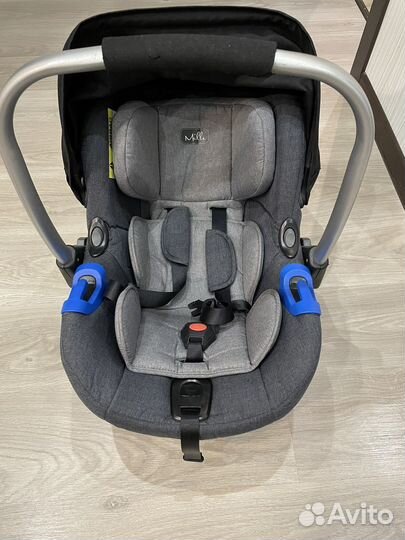 Автолюлька с базой isofix