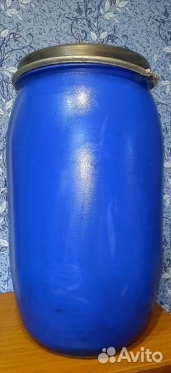 Бочка пластиковая пищевая 227 литров