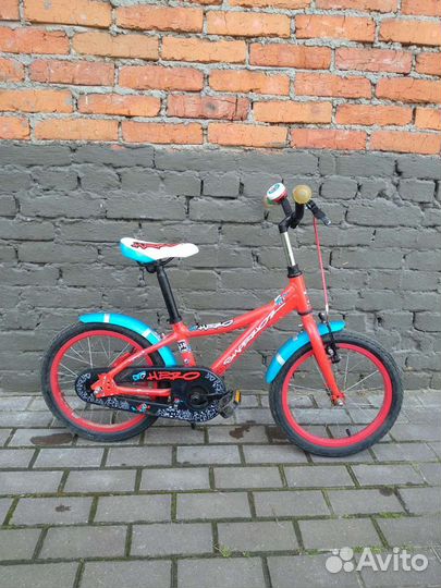 Велосипед детский 5лет Superior Hero 16 алюминий