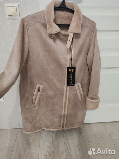 Дубленка женская легкая