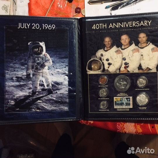 Подарочный набор манет. Космос
