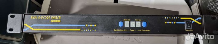 8-портовый, PS/2, VGA, квм-коммутатор с разъемом г