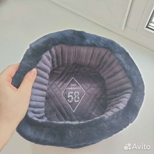 Шапка мужская зимняя полицейская