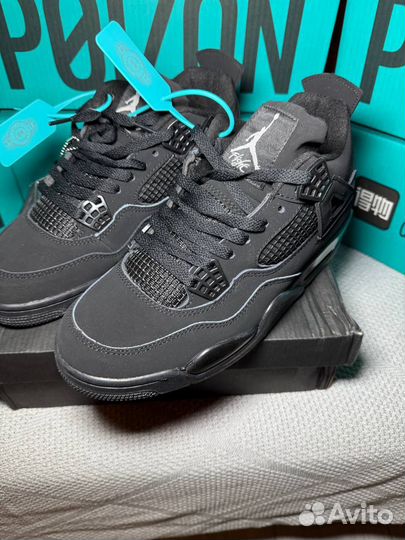 Jordan 4 black cat(Оригинал)