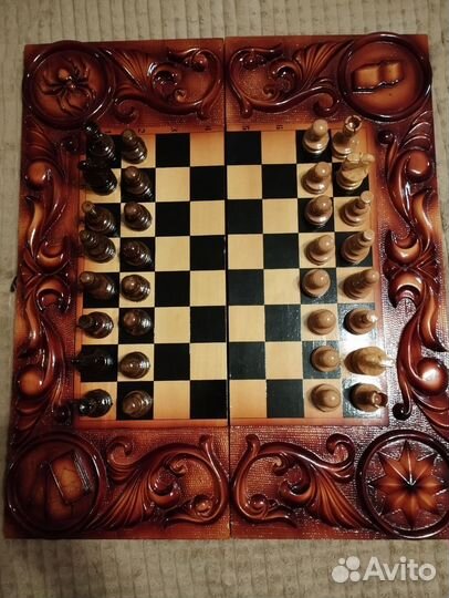 Шахматы ручной работы
