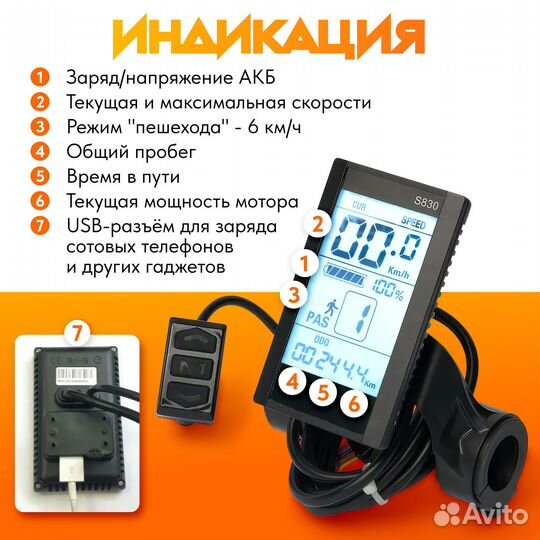 Панель управления LCD экран 4
