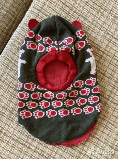 Зимняя шапка шлем для мальчика