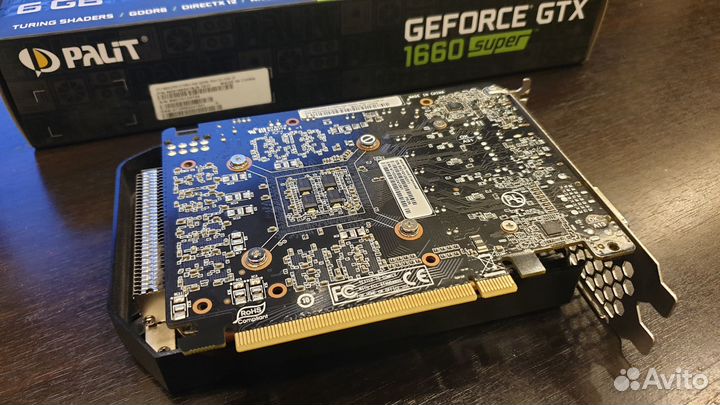 Видеокарта Palit gtx 1660 super