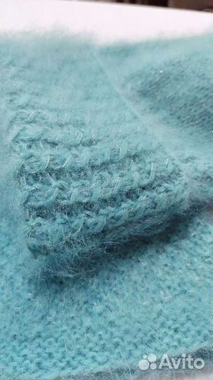 Шапка/ снуд/Мохер/женская