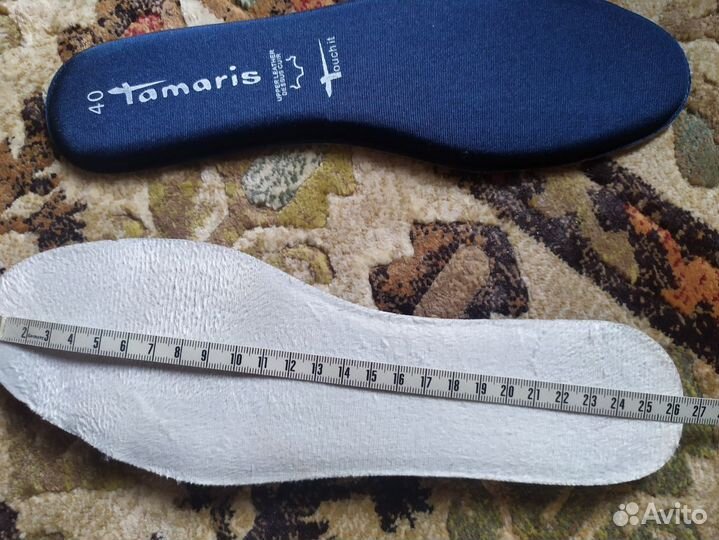 Ботинки натур.кожа, Германия, Тамарис, 26,5 см