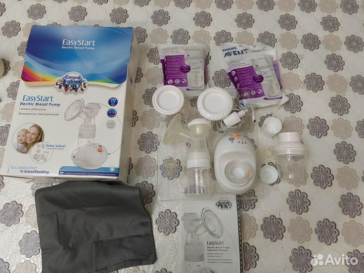 Электрический молокоотсос Canpol Babies EasyStart