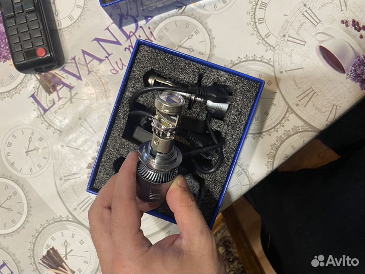 Лед лампы с линзой Н7