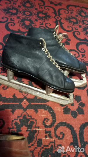 Коньки хоккейные СССР