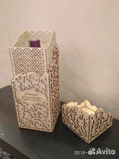 Макет бутылочницы