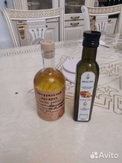 Масла сыродавленные первого холодного отжима