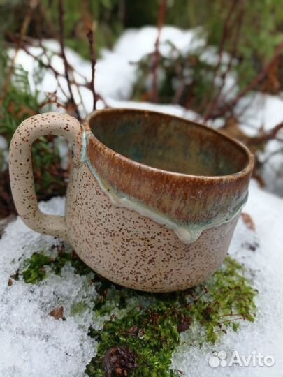 Кружка керамическая ручная работа
