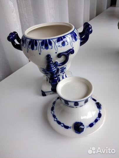 Самовар фарфоровый