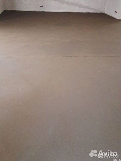 Полусухая стяжка пола за 1 день