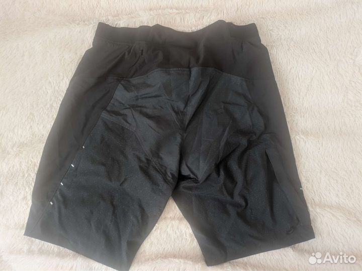 Шорты велосипедные мужские черные ST 500 Rockrider