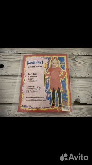 Карнавальный костюм чертёнка