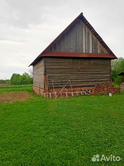 Сруб дома из бревна 8 на 9 м