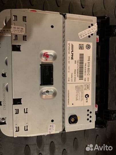 Штатная магнитола VW touareg NF RNS-850