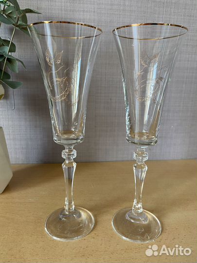Бокалы на свадьбу