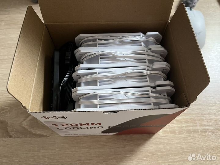 Белые вентиляторы 120мм