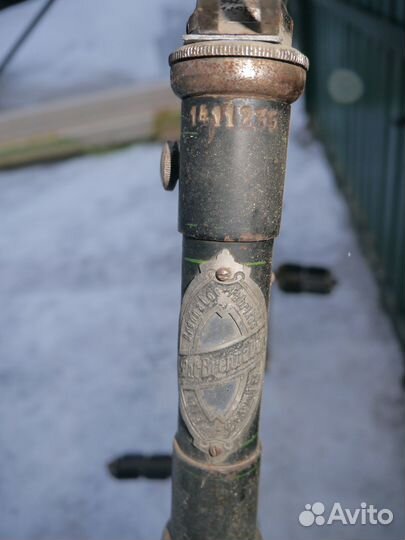 Велосипед старинный Lat Brennabor Рига 1908 - 1914